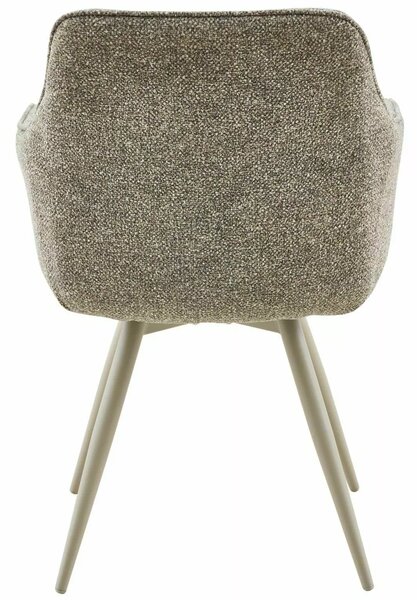 Scaun de dining rotativ MORIX, bej inchis / casmir LEO 32