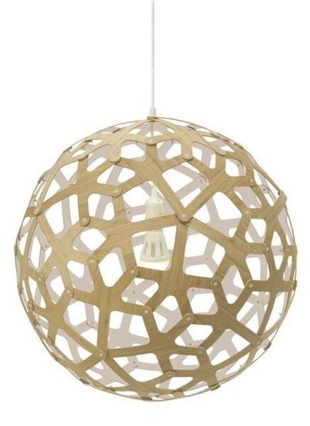 Lustră Pendul david trubridge, Alb, Camera de zi, Bamboo
