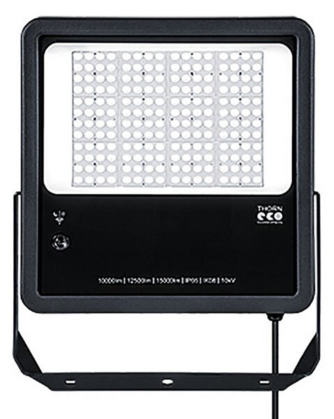 THORN THORNeco Leo Flex LED spot IP66 PC 120W 840, reglabil, Negru, Metal