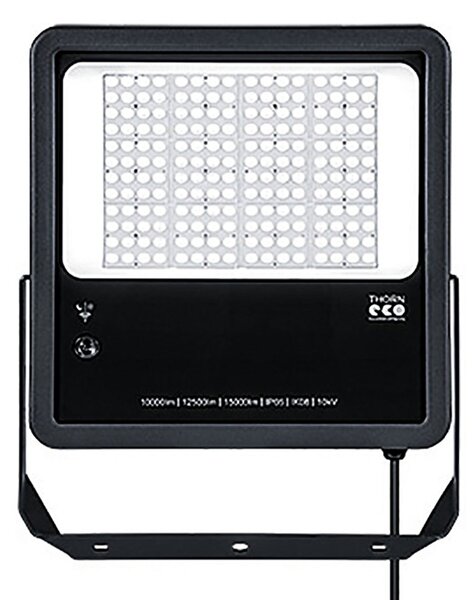 THORN THORNeco Leo Flex LED spot IP66 PC 120W 830, reglabil, Negru, Metal