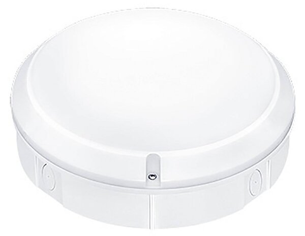 THORN THORNeco Lara VarioFlex lampă de perete IP65 Ø25cm alb, reglabil, Alb, Plastic