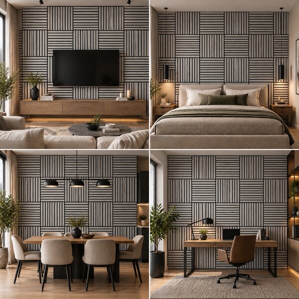 Panou acustic Monza 60 × 60 cm