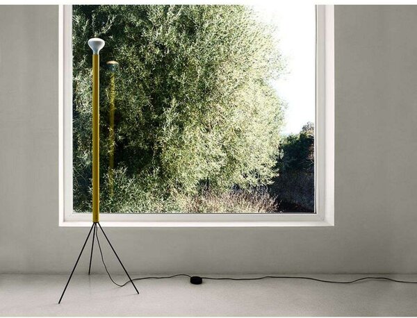 Lampadar FLOS, reglabil, Galben, Camera de zi, Metal