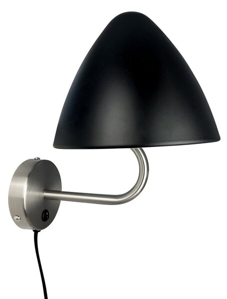 Lampă de perete Dyberg Larsen, Oulu, Metalic, Camera de zi, Metal, Design