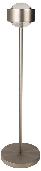 Top Light Lampă de masă Puk Eye, crom mat, Gri, Camera de zi / sufragerie, Metal, Design