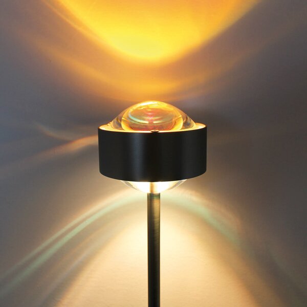 Top Light Lampă de masă Puk Eye, crom lucios, Gri, Camera de zi / sufragerie, Metal, Design