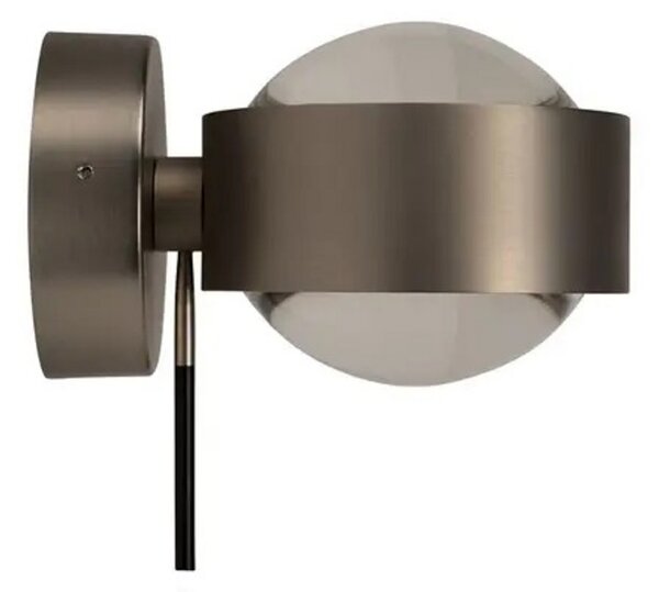 Top Light Aplică de perete Puk Wall Mini Plus, crom, sticlă, rotitoare, reglabil, Metalic, Hol, Metal, Modern