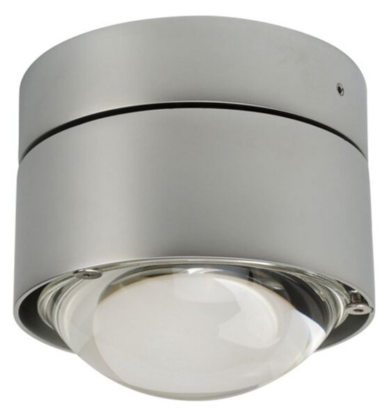 Top Light Plafonieră Puk Plus, crom mat, reglabil, Gri, Hol, Metal, Modern