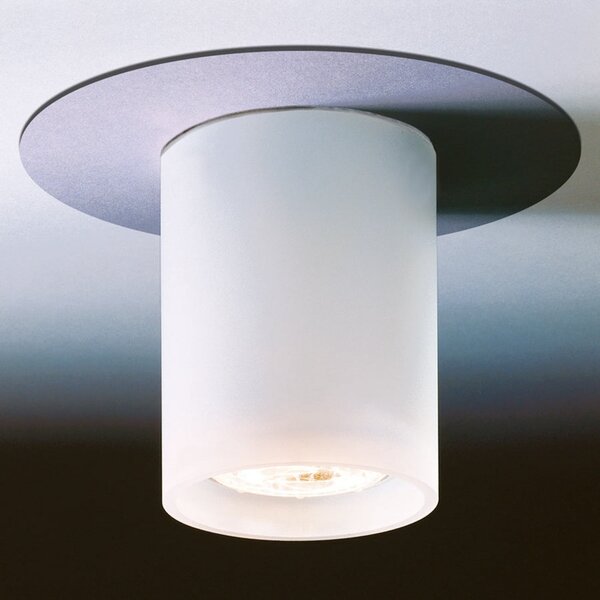 Top Light Dela SHORT GU10 spot de plafon din sticlă GU10, reglabil, Alb, Camera de zi / sufragerie, Sticlă, Design