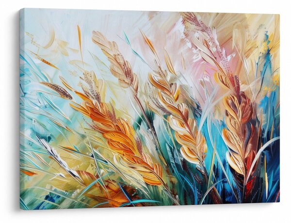 Tablou - Grâu, abstracție (70x50 cm)