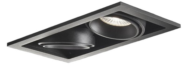 Spoturi LIGHT-POINT, reglabil, Negru, Camera de zi, Metal