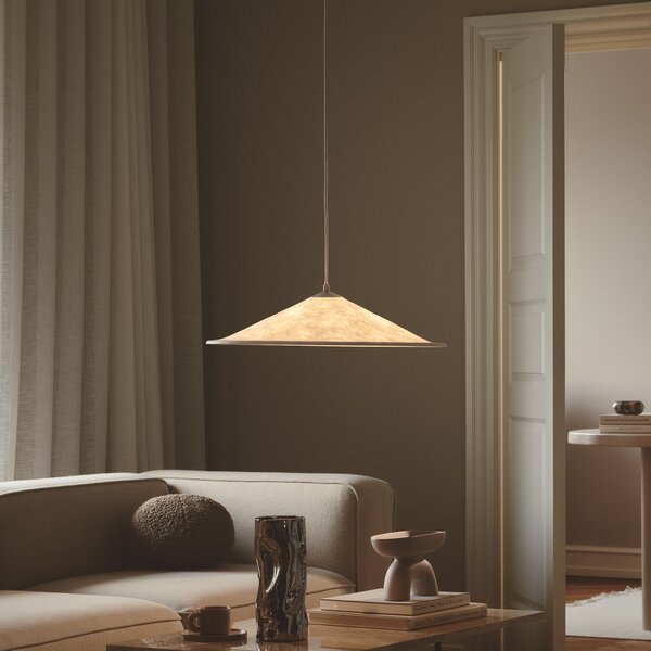 Lustră Pendul DFTP by Nordlux, Hill 55, reglabil, Alb, Sala de mese, Plastic, Scandinavă