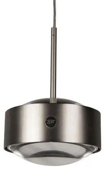 Top Light Puk Meg Maxx Drop Solo lampă suspendată, crom mat, G9, reglabil, Gri, Camera de zi / sufragerie, Metal, Modern