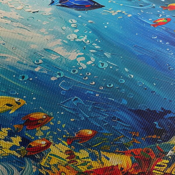 Tablou - Pictura lumii subacvatice (150x105 cm)