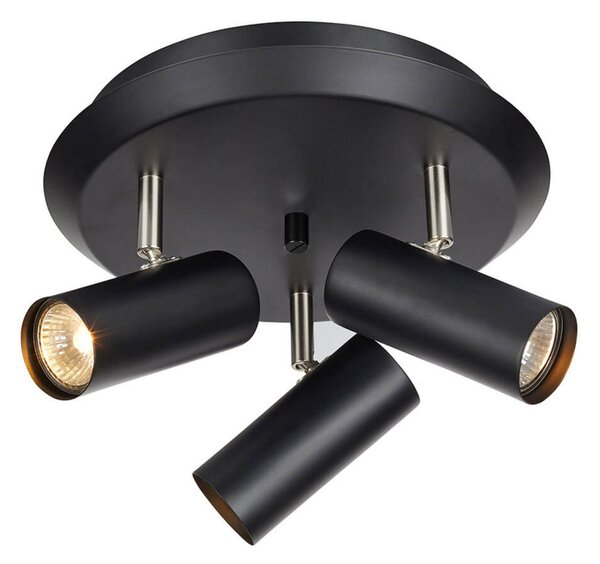 Plafoniere Markslöjd, Negru, Camera de zi, Metal