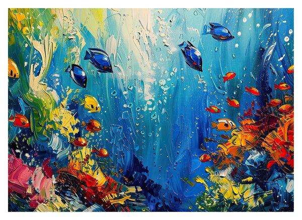Tablou - Pictura lumii subacvatice (70x50 cm)