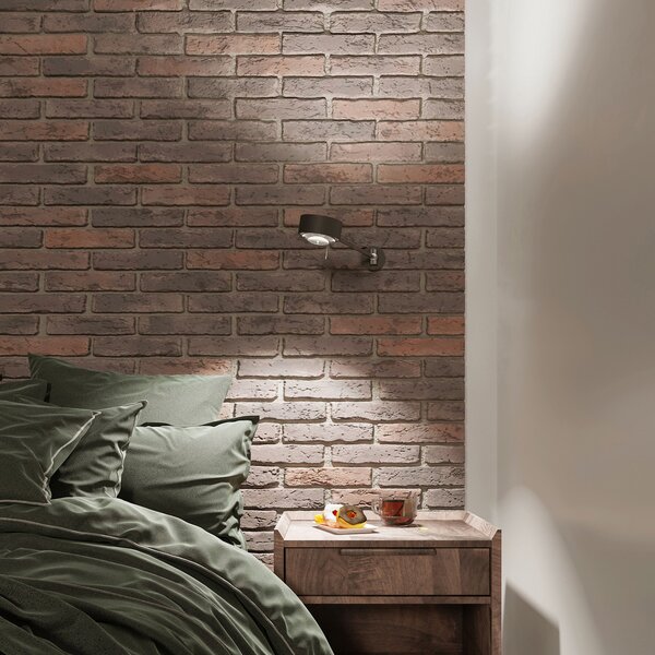 Top Light Puk Maxx Hotel G9, 30cm, lentile transparente, negru mat, reglabil, Negru, Camera de zi / sufragerie, Metal, Design, Lumină de lectură
