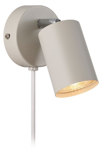 Lampă de perete Nordlux, Explore, Bej, Zona coridorului, Metal, Scandinavă