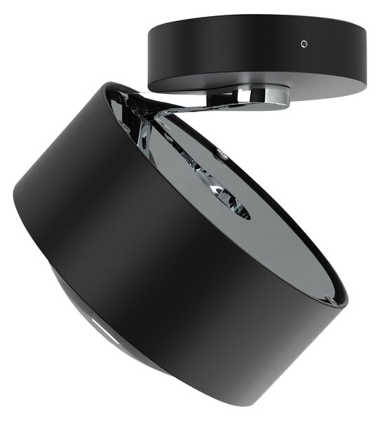 Top Light Puk Maxx Move Spot LED, lentilă transparentă, negru mat, reglabil, Negru, Camera de zi / sufragerie, Metal, Design