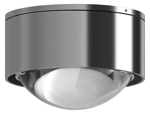 Top Light Puk Mini One 2 LED Spotlight, lentilă transparentă, crom mat, reglabil, Gri, Camera de zi / sufragerie, Metal, Design