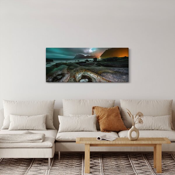 Tablou - Scena de noapte (120x50 cm)