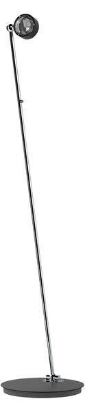 Top Light Puk Mini Floor Single LED mat/negru, negru, reglabil, Metalic, Camera de zi / sufragerie, Metal, Design, Lumină de lectură