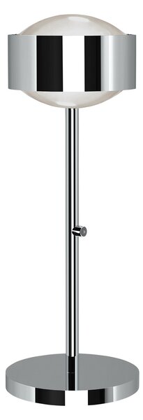 Top Light Puk Maxx Eye Table LED 37cm cu lentilă mată, cromat, reglabil, Metalic, Camera de zi / sufragerie, Metal, Design