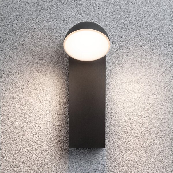 Lampă de Exterior Paulmann, Puka, Negru, Metal, Modern