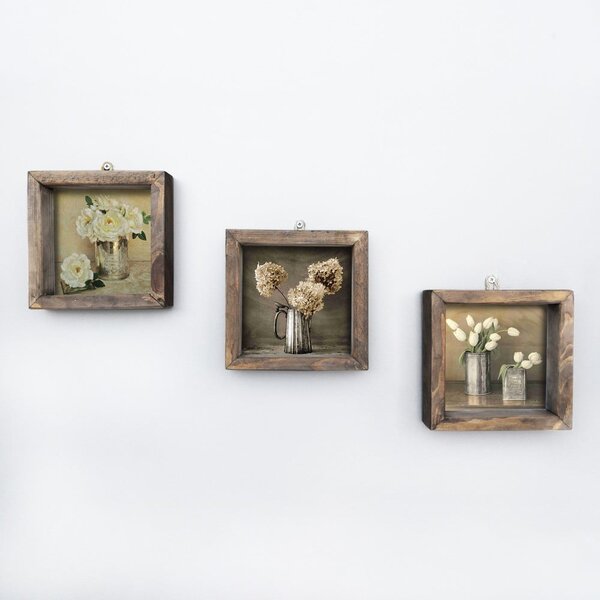 Tablouri 3 buc. 15x15 cm – Wallity