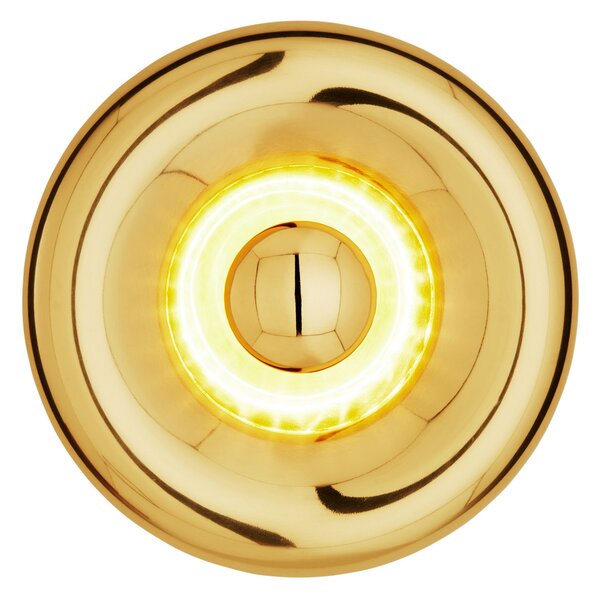 Tom Dixon Void Surface aplică de perete LED alamă, reglabil, Auriu / Alamă, Camera de zi / sufragerie, Metal, Design