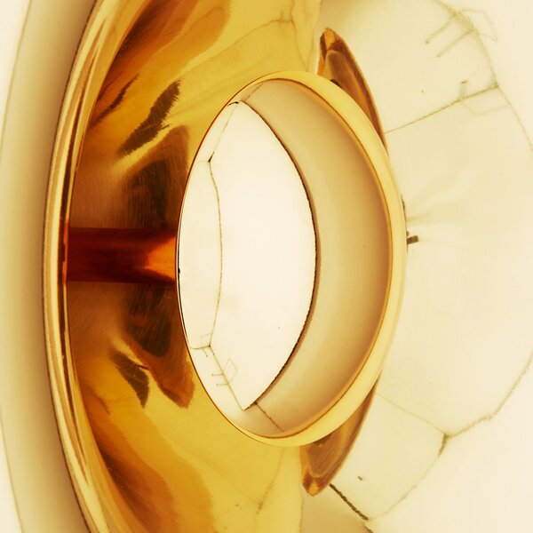 Tom Dixon Void Surface aplică de perete LED alamă, reglabil, Auriu / Alamă, Camera de zi / sufragerie, Metal, Design