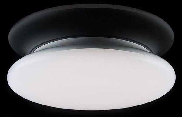 The Light Group SLC plafonieră LED dimabil IP54 Ø 30 cm 4.000 K, reglabil, Alb, Studiu / Birou, Plastic, Modern