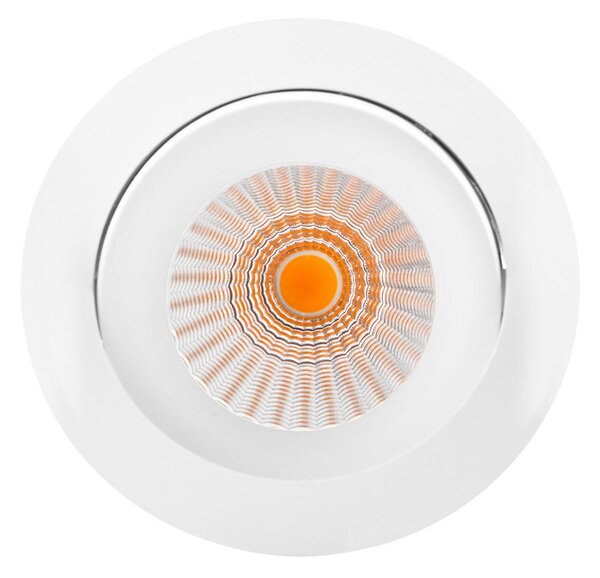 The Light Group SLC DL04 LED de încastrare cu LED-uri alb 2.700 K, reglabil, Alb, Camera de zi / sufragerie, Metal, Modern, Corpuri de iluminat încastrate rotunde