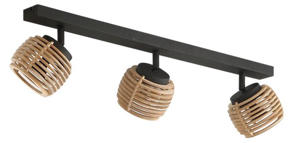 Plafoniere Lindby, Ediz, reglabil, Negru, Sala de mese, Metal, Modern