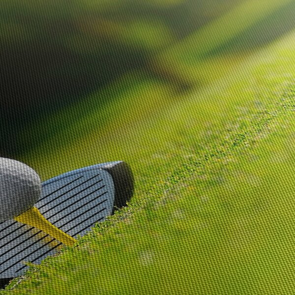 Tablou - Golf (cu ceas) (90x30 cm)