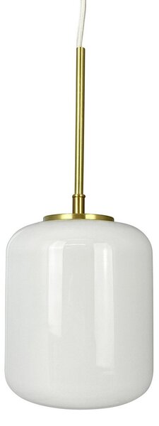 Lustră Pendul Dyberg Larsen, Silvia, reglabil, Alb, Camera de zi, Sticlă, Design
