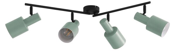 Plafoniere Lindby, Ovelia, reglabil, Verde, Camera de zi, Metal, Modern