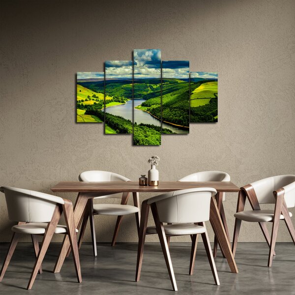 Tablou - Peisaj verde (150x105 cm)
