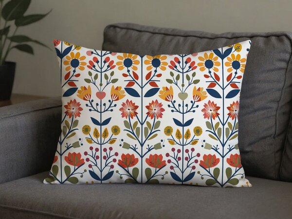 Fata de perna din polibumbac FOLKLORIA POLY 70x90 cm, colorat