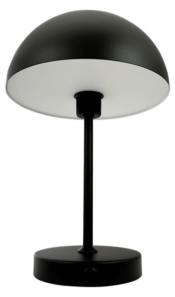 Lampă de masă Dyberg Larsen, Stockholm, reglabil, Negru, Camera de zi, Metal, Scandinavă