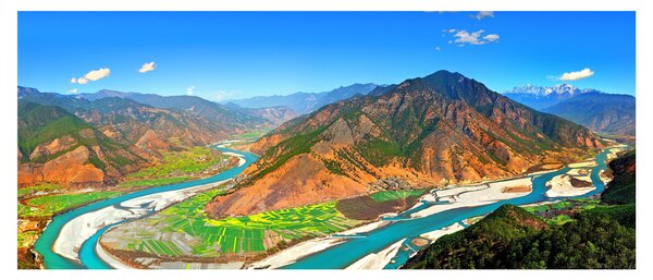 Tablou - Râul Yangtze (120x50 cm)