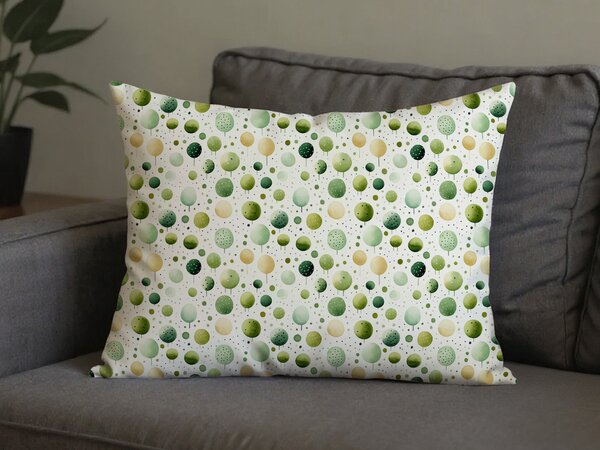 Fata de perna din polibumbac GREEN TREES POLY 70x90 cm, verde