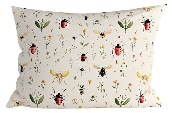 Fața de pernă din policoton INSECTA POLY 70x90 cm, colorat