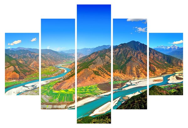 Tablou - Râul Yangtze (150x105 cm)