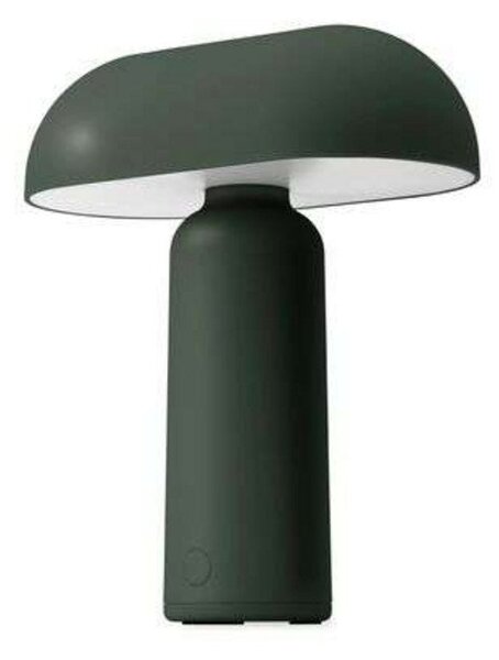 Lampă de masă Normann Copenhagen, Verde, Camera de zi, Plastic