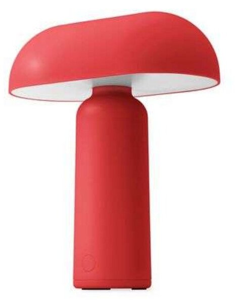 Lampă de masă Normann Copenhagen, Roșu, Camera de zi, Plastic