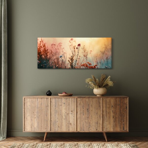Tablou - Flori sălbatice (120x50 cm)