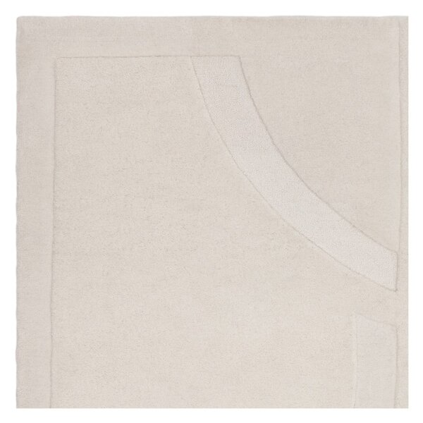 Covor alb din lână 120x170 cm Olsen – Asiatic Carpets