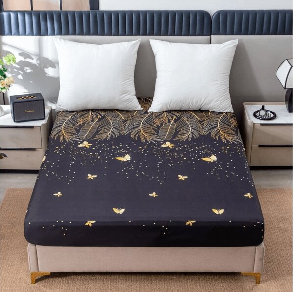 Cearsaf din microfibra VISATA negru 90x200 cm