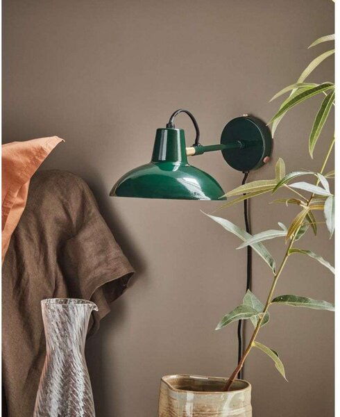 Lampă de perete House Doctor, Verde, Studiu / Birou, Metal